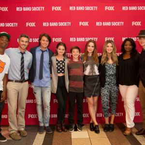 The Cast of Red Band Society at a screening in Atlanta