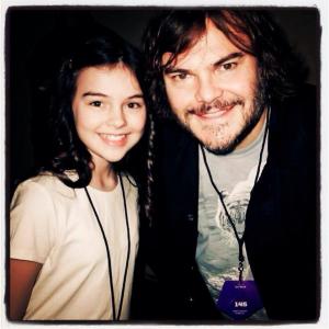 With Jack Black at 2013 VGAs