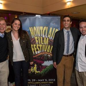 (L-R) Matthew Savarese, Rachel Dady, Jeff L-E and Jamie T. McCelland at the Montclair Film Festival for the premiere of 'Gifted & Talented'