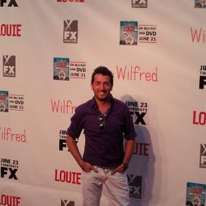 At the premiere of Wilfred