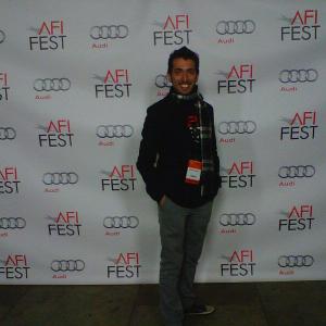 At the openning of The AFI Film Festival