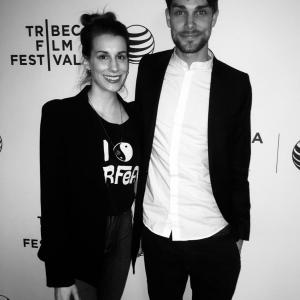 Atending Tribeca Film Festival with Rebecca Steele