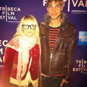 Johan Matton and Linnea Larsdotter at Tribeca Film Festival