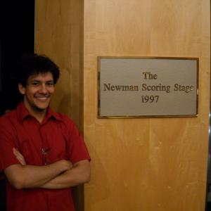 Jehan Stefan at The Newman Scoring Stage, 20th Century Fox Studios, Century City, CA