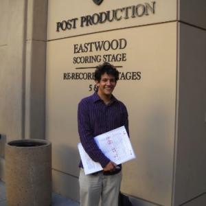 Jehan Stefan at The Eastwood Scoring Stage Warner Bros Studios Burbank CA USA
