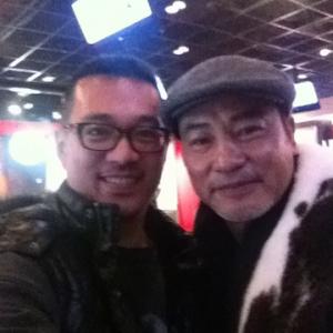 Pictured with famous HongKong ActorDirectorProducer Simon Yam