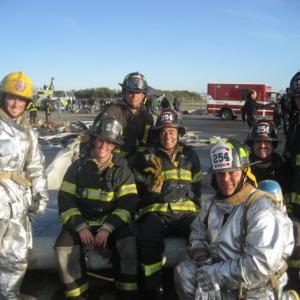 Trauma  Episode 9  Fire Fighter with Team at Plane Wreckage