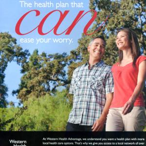 Western Health Advantage Print Campaign