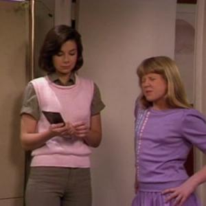 Still of Justine Bateman and Tina Yothers in Family Ties (1982)