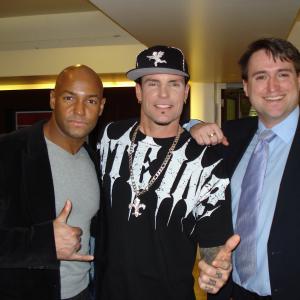 Life Outside Pre Casting meeting at ITV Studios with Producer Martin J Thomas ActorRapper Vanilla Ice and Casting DirectorCoProducer Andrew Slade