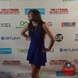 Alice Macdonald at Hollywood Horrorfest