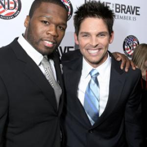 Brian Presley and 50 Cent at event of Home of the Brave (2006)