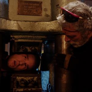 Still of Stephen Lang and Andy Favreau in The Monkeys Paw 2013