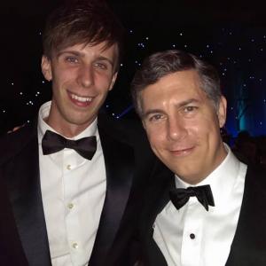 Briggon Snow and Chris Parnell at the 65th Annual Emmy Awards Governors Ball