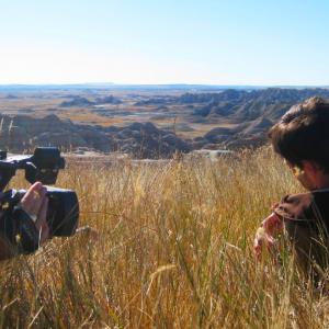 filming  badlands south dakota