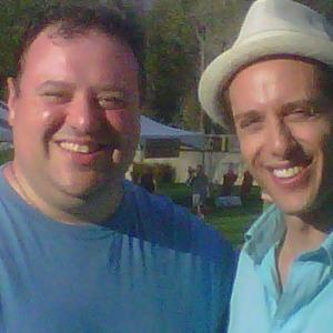 Me with Royal Pains star Paulo Constanzo