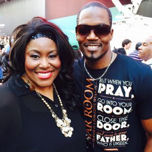 TC and Mandisa in Times Square/Luis Pulau Event