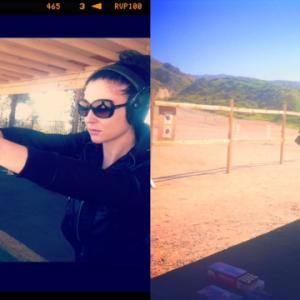 Firearm training with Anthony Nanakornpanom  Hollywood