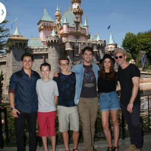The Fosters Wrap Party at DisneyLand.
