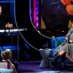 Still of Carrie Fisher and Roseanne Barr in Comedy Central Roast of Roseanne 2012