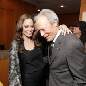 Clint Eastwood and Angelina Jolie at event of Nenugalimas 2009