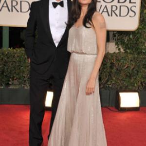 Brad Pitt and Angelina Jolie at event of The 66th Annual Golden Globe Awards 2009