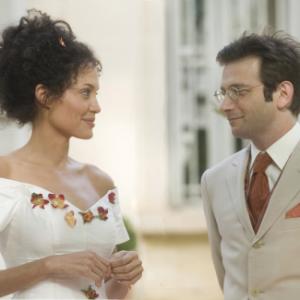 Still of Dan Futterman and Angelina Jolie in A Mighty Heart (2007)