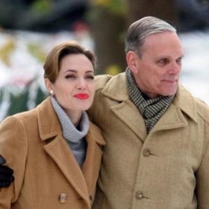 Keir Dullea and Angelina Jolie at event of The Good Shepherd 2006