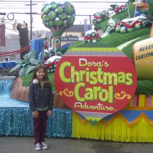 THE MAKING OF THE FLOAT Doras Christmas Carol Adventure on NickelodeonNick Jr