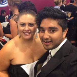 AACTA Awards 2014 - Kristen Elloy and Rohan Mirchandaney