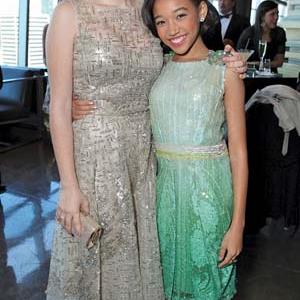 Amandla Stenberg and Isabelle Fuhrman  The Hunger Games Premiere Reception  March 12 2012