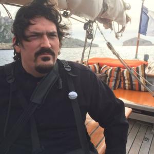 Steve Wright sailing just south of France for The Bachelorette (Season 10).