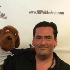 Allan The Dog with Steve Wright at The 2013 Action On Film Festival