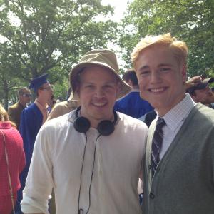 Charlie DePew with The Amazing Spider-Man Director Marc Webb
