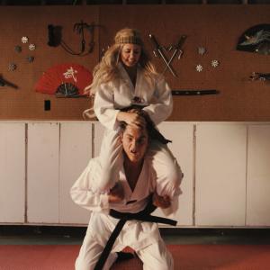Still of Lia Marie Johnson and Charlie DePew in Terry the Tomboy 2014