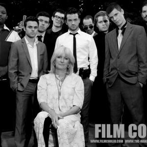 Group photo of the young cast featured in the film COOLIO
