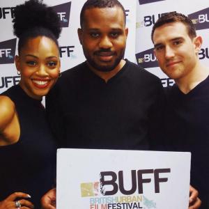 Promoting Double Cross with Kyla Frye  Official Selection for British Urban Film Festival