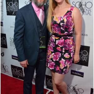 With Lindsay Anne Williams at Soho International Film Festival May 20 2014
