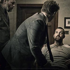 From left: Miles Doleac, Judd Lormand and Antony Starr on Cinemax's BANSHEE (Season 3, Episode 3, 