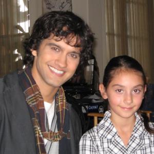 On The Set of 90210 with Michael Steger