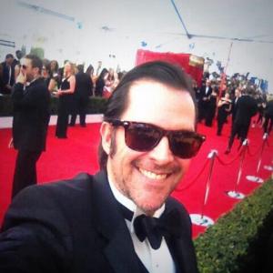 Ford austin on the red carpet at the 2014 SAG awards