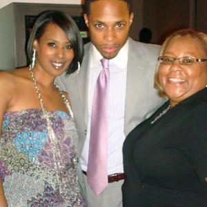 Malika Blessing and NAACP Award Winner Cornelius Smith Jr All My Childrenwith Publicist Lisa Humphreys
