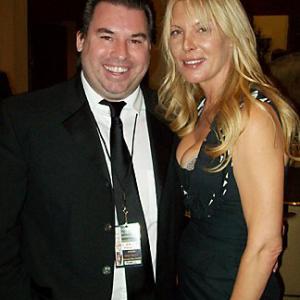 Screenwriter Ron Podell and actress Deborah Kara Unger. 2010 AOF Film Festival, Pasadena, Calif.