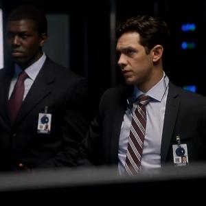 Still of LeRoy Mobley and Michael Rady in Intelligence and Red X