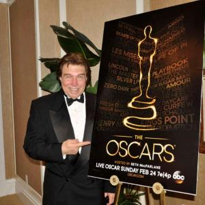 Pete Allman at the Beverly Hills Hotel Oscar Party