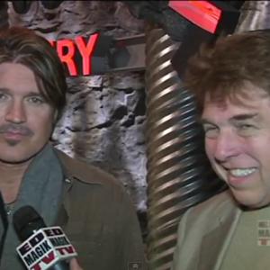 Country music star Billy Ray Cyrus (father of Miley Cyrus) and Pete Allman