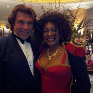 Singer Mary Wilson (founder of The Supremes) and Pete Allman