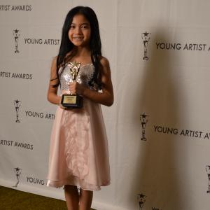 At the Young Artist Awards in Los Angeles 2011.