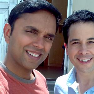 On the set of Drop Dead Diva  with Shane Jacobsen