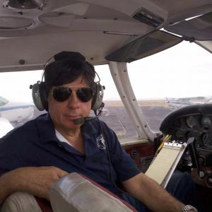 JD Herrera as pilot in command of a Piper 200 RG
